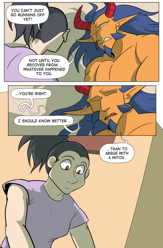 vanita and the demon king transgender fantasy webcomic page 37