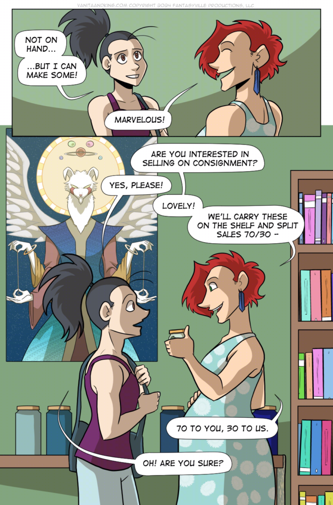 vanita and the demon king transgender fantasy webcomic page 47